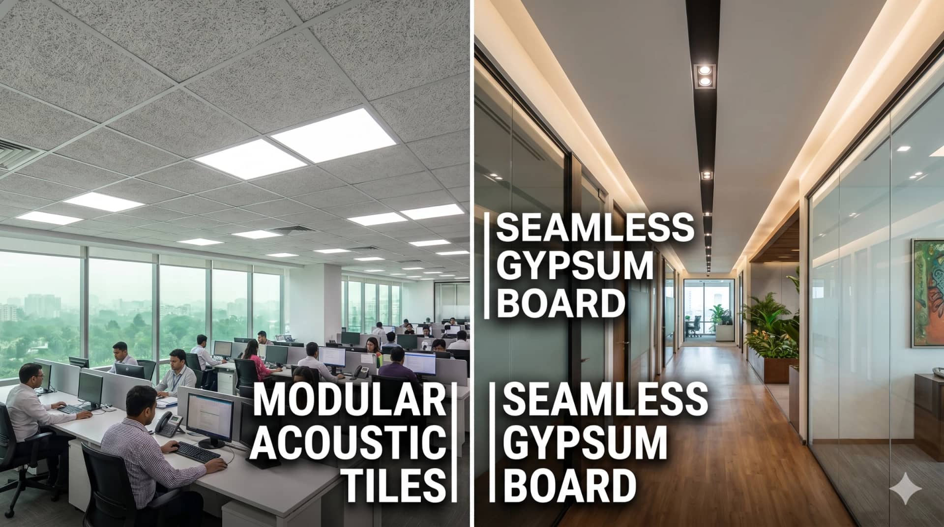 Modular Tiles Vs Seamless Gypsum Elevating Dhaka S Vertical Office Aesthetic