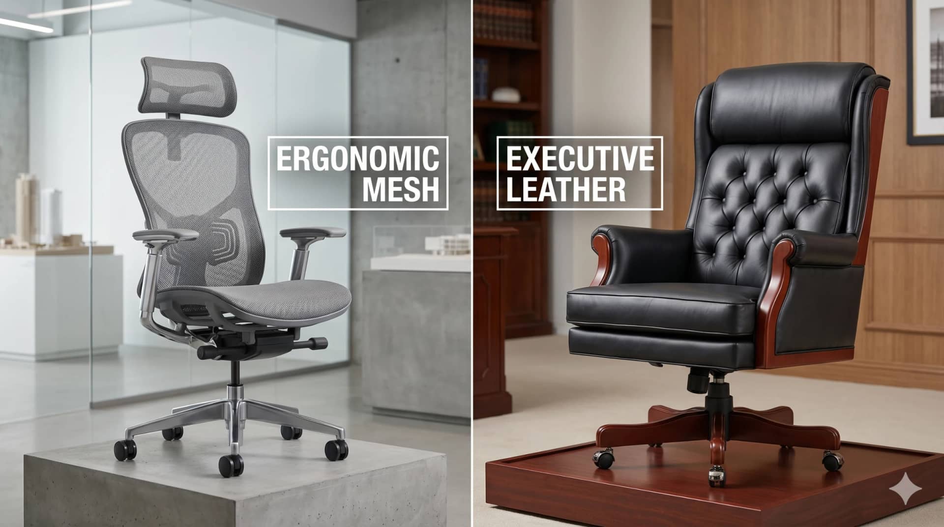 Ergonomic Mesh Vs Executive Leather Chairs Back Health And Status In Dhaka Offices