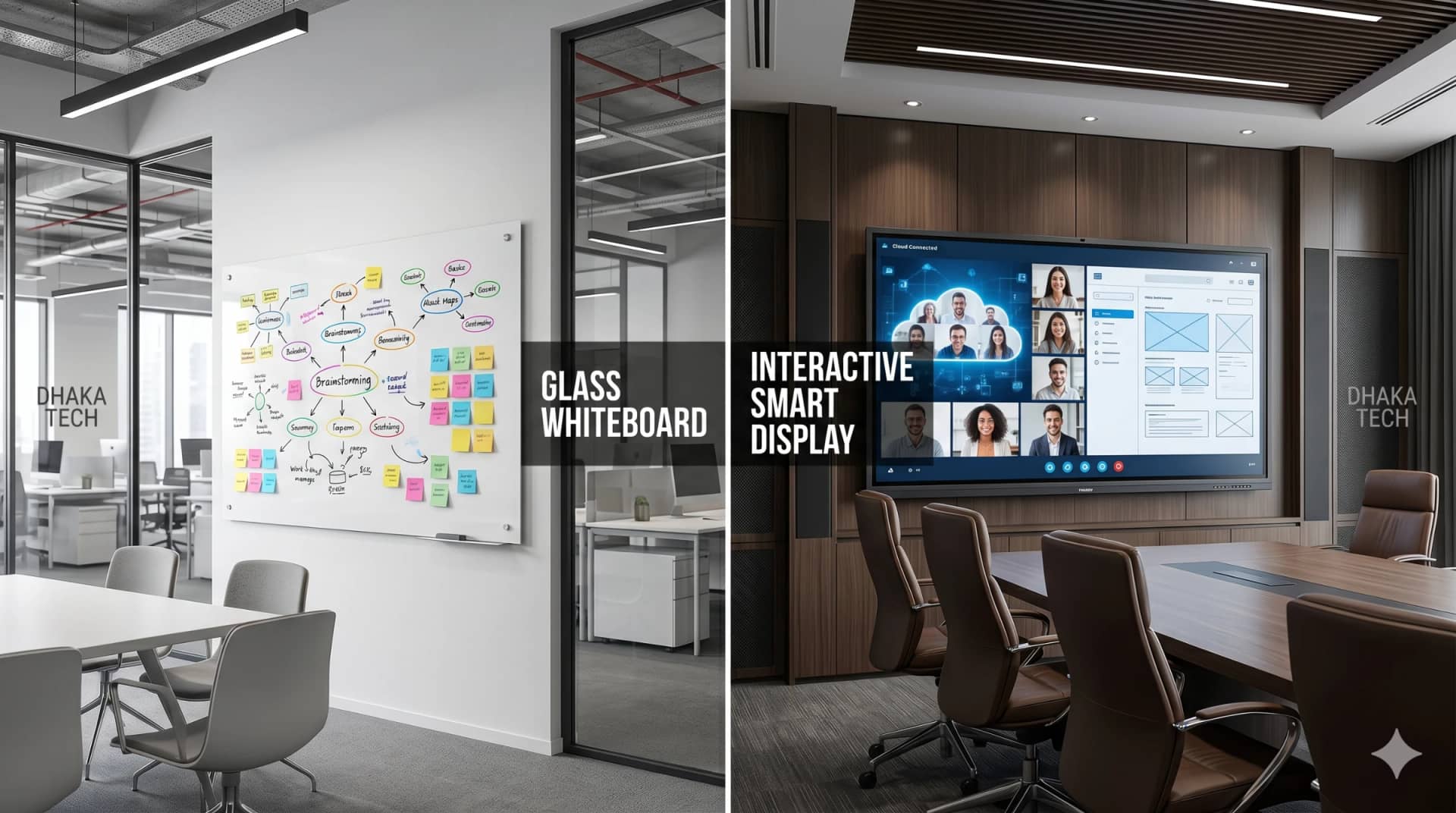 Glass Whiteboards Vs Interactive Smart Displays Upgrading Collaboration In Dhaka Offices
