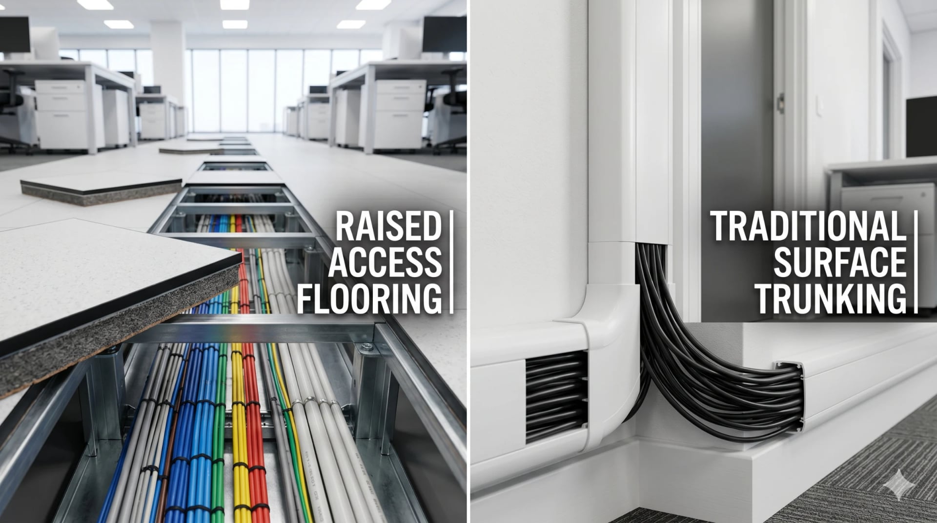 Raised Access Flooring Vs Traditional Wall Trunking Managing The It Backbone Of Dhaka Offices
