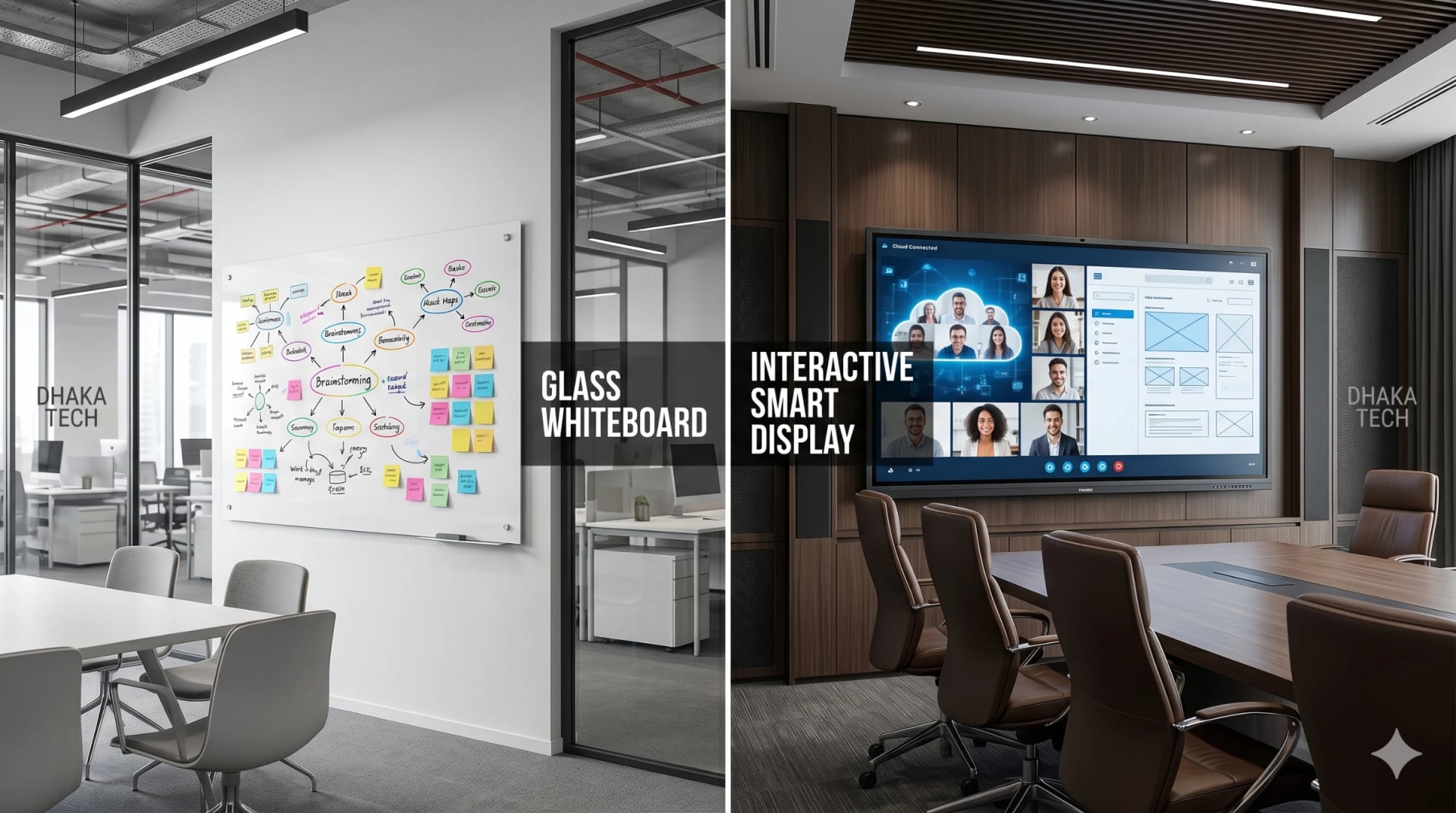 Glass Whiteboards Vs Interactive Smart Displays Upgrading Collaboration In Dhaka Offices