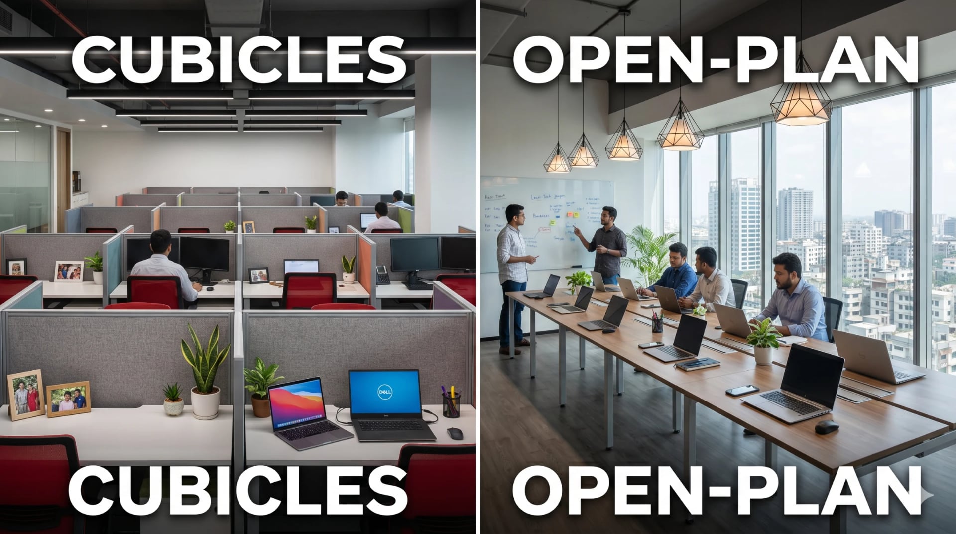 Cubicles Vs Open Plan Offices Balancing Focus And Synergy In Dhaka Workspaces
